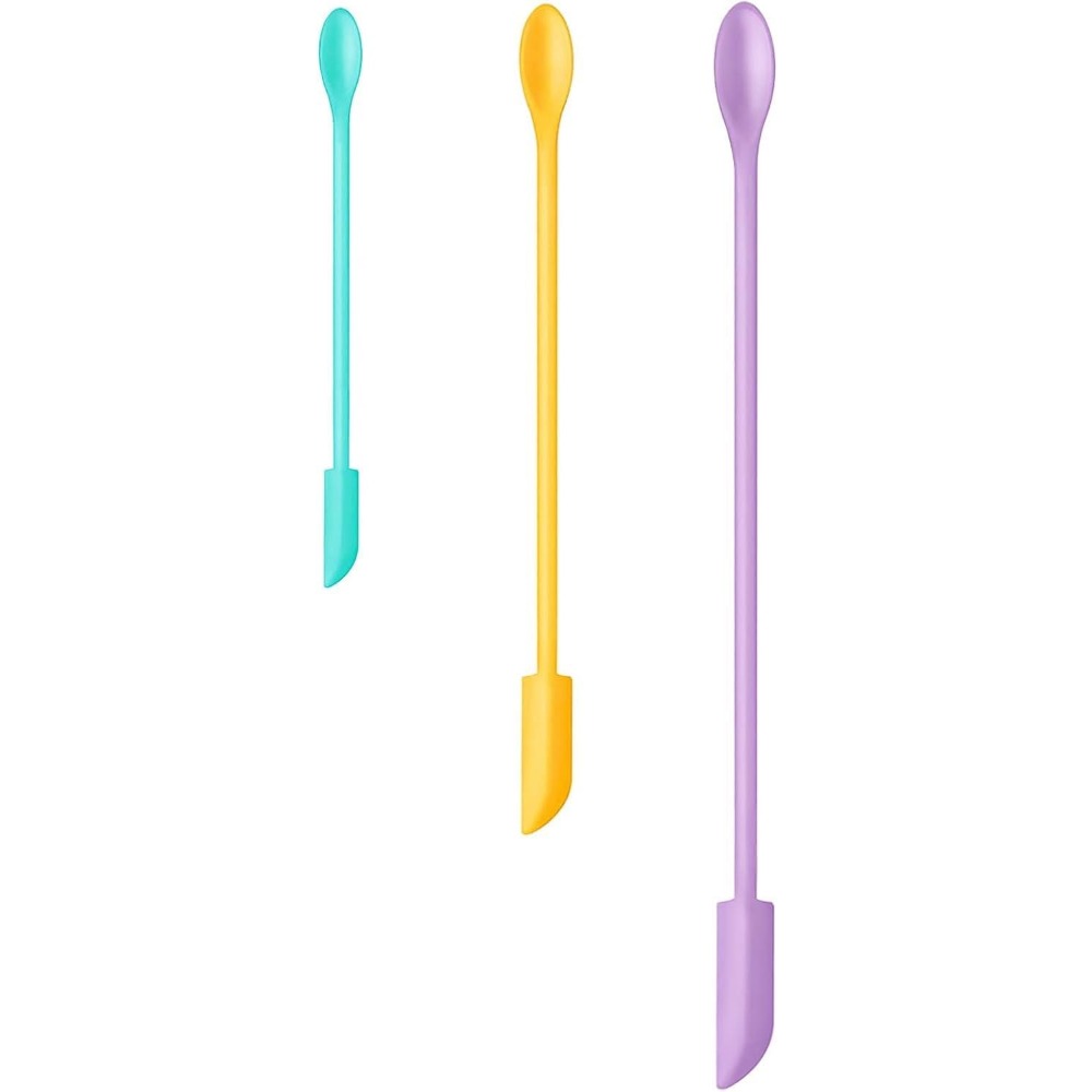 Silicone Spatula Set - 미니 실리콘 주걱 세트 - 뷰티