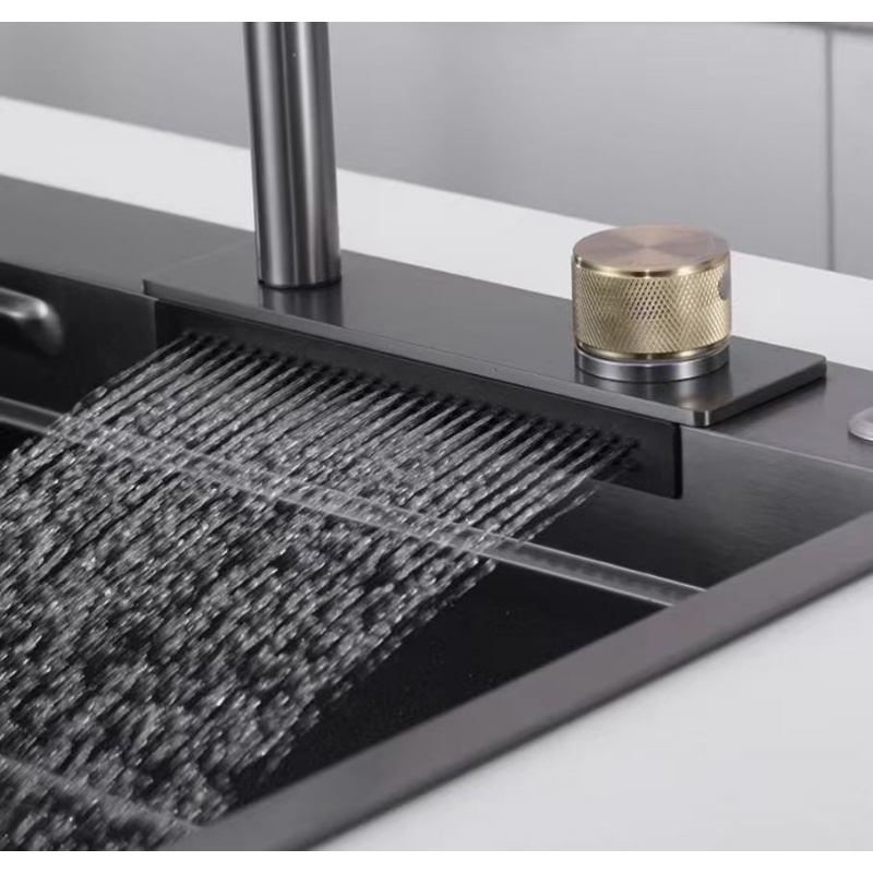 Kitchen Gadgets Luxury - 플라잉 레인 수도꼭지는 폭포 같은 분사