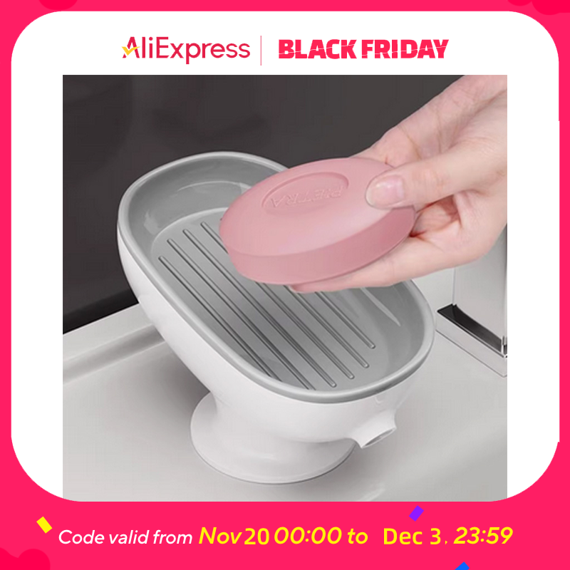 Kitchen Gadgets Luxury - 흡착식 비누 받침대 배수 가능, 녹