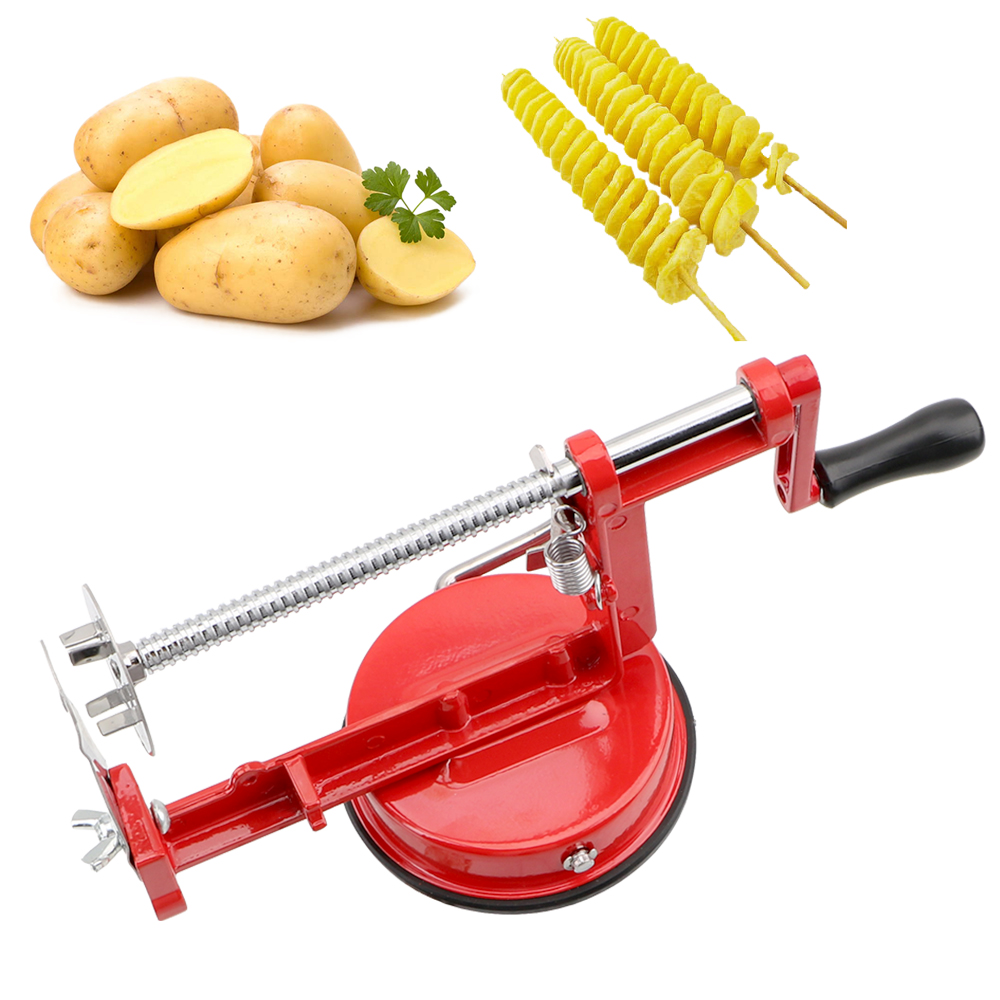 Kitchen Gadgets Smart - 수동 나선형 프렌치 프라이 커터 요리