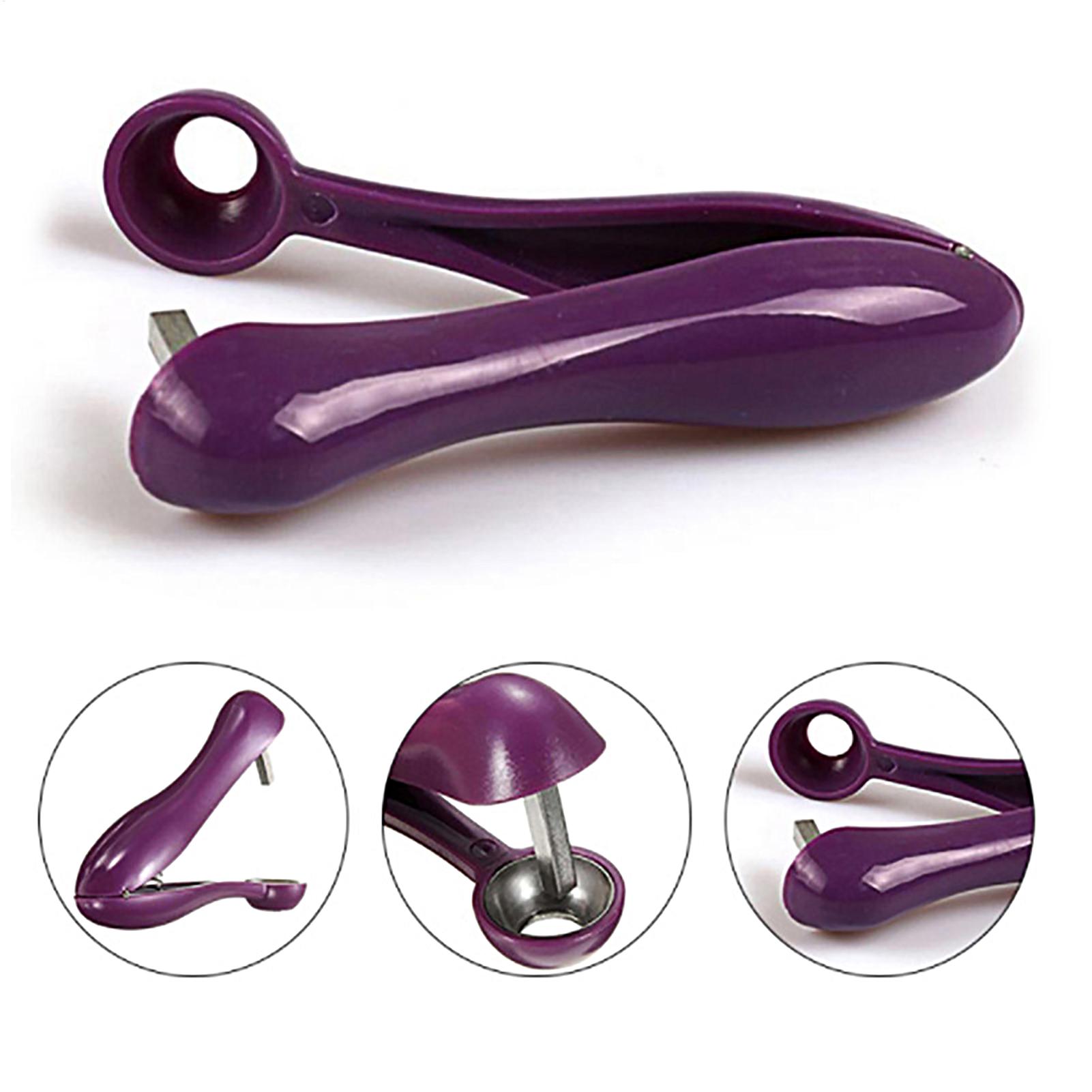 Kitchen Gadgets Tools - 휴대용 체리 과일 씨 제거기 올리브