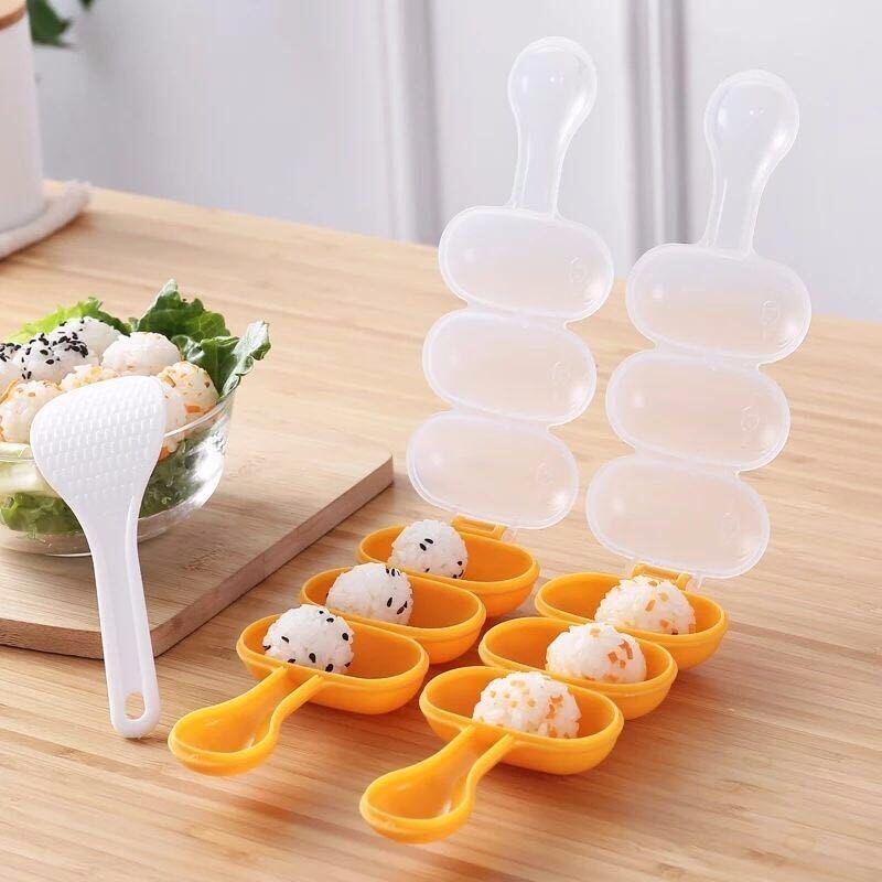 Kitchen Gadgets For Kids - DIY 쌀볼 쉐이커 몰드 PP 플라스틱