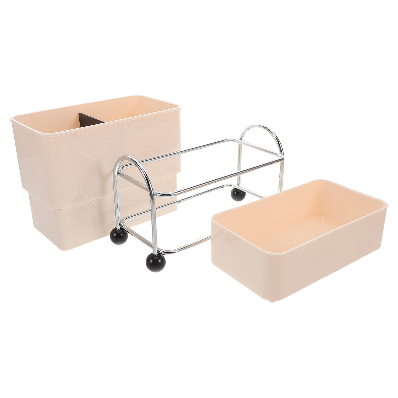 Kitchen Utensil Holder - 세련된 금속 젓가락 정리대, 효율적인 물빠짐