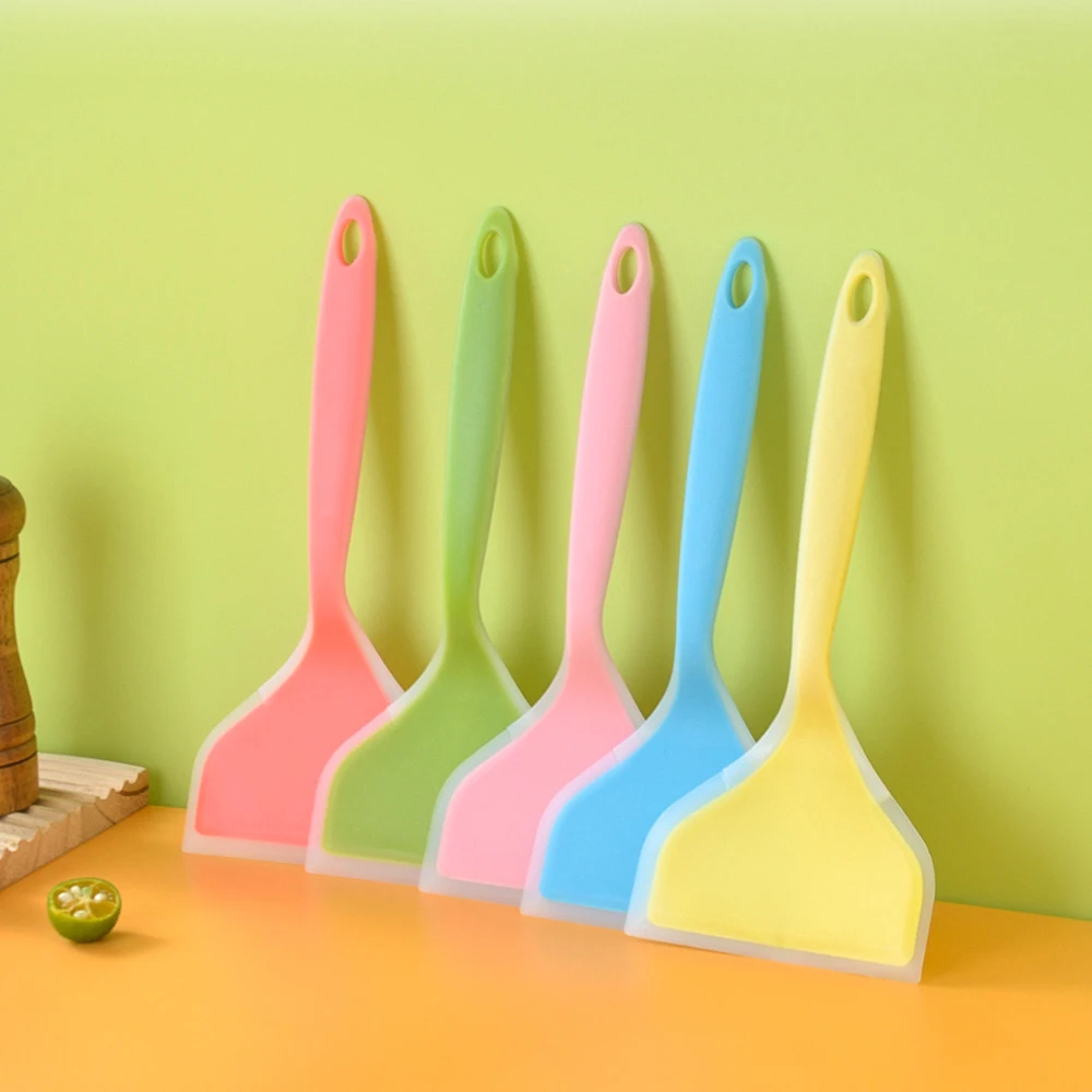 Silicone Spatula Set - 1PC 실리콘 주걱 넓은 입 비