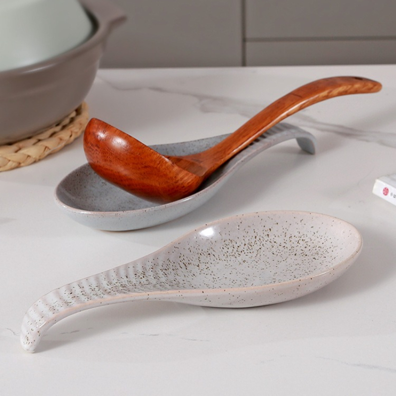 Kitchen Utensil Holder - 세라믹 스푼 받침대(스토브탑용), 주방 조리대용 스푼