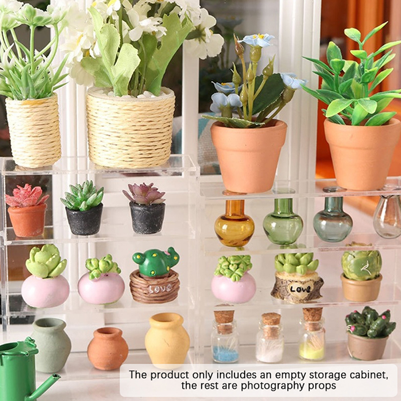 1Pc 1:12 인형 집 미니어처 다층 랙 찬장 보관  - Kitchen Gadgets Organizer 리뷰 및 가격