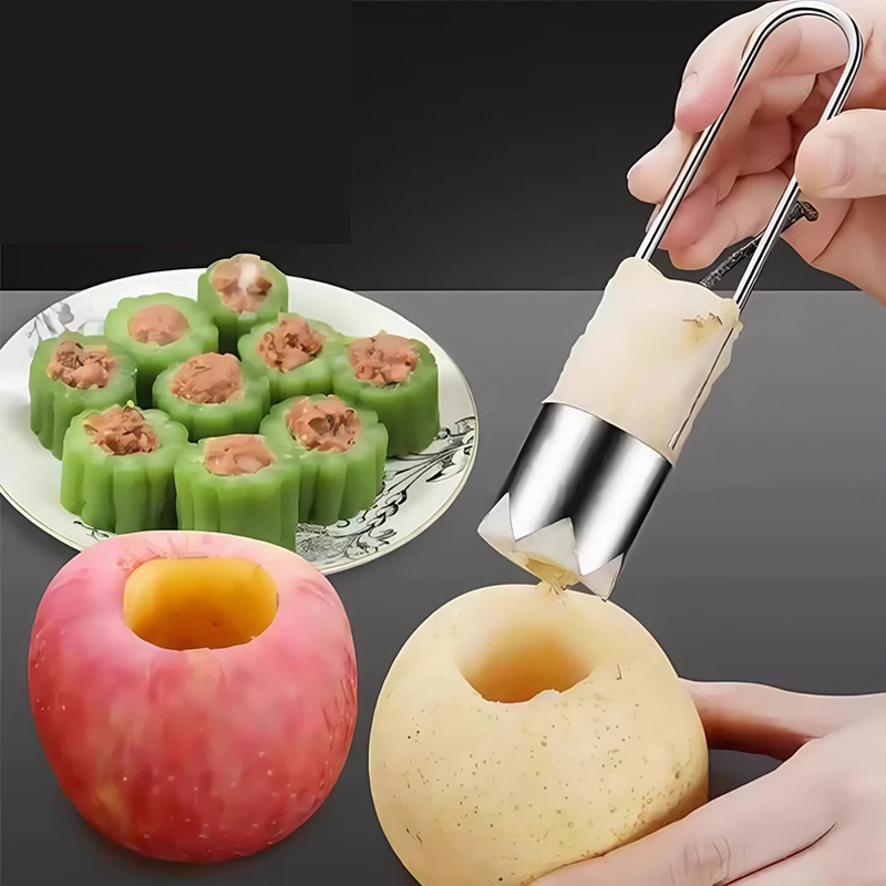 스테인레스 스틸 과일 코어 리무버 사과 배 피망 피터  - Kitchen Gadgets Tools 리뷰 및 가격