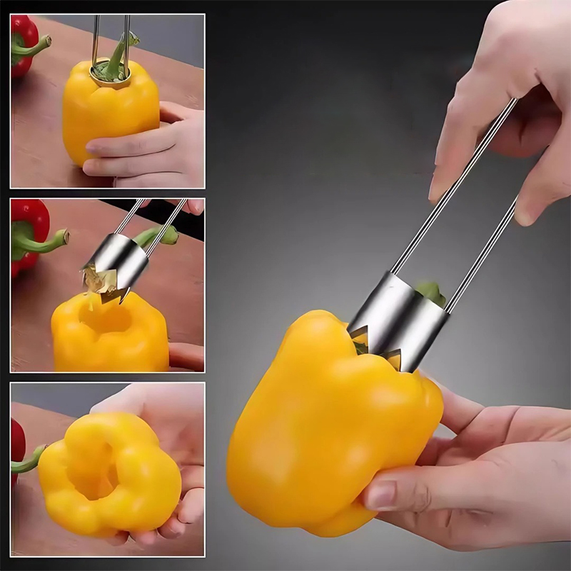 스테인레스 스틸 과일 코어 리무버 사과 배 피망 피터  - Kitchen Gadgets Tools 리뷰 및 가격