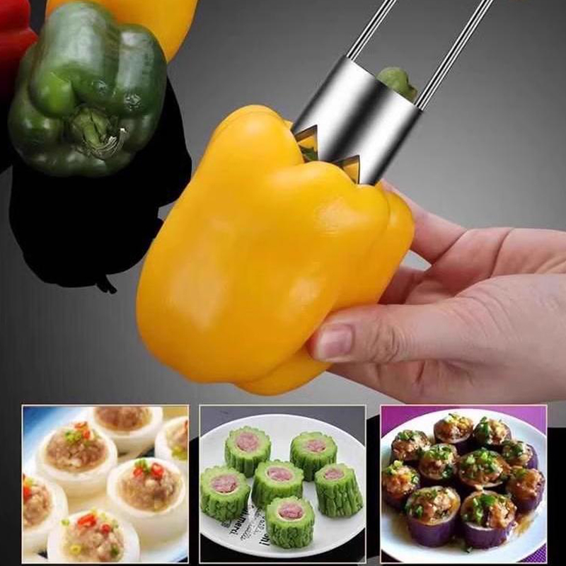 스테인레스 스틸 과일 코어 리무버 사과 배 피망 피터  - Kitchen Gadgets Tools 리뷰 및 가격