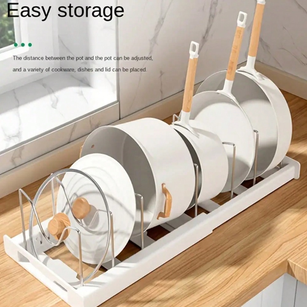 1pc 궁극적 인 주방 주최자 냄비 뚜껑 홀더가있는 공 - Kitchen Utensil Holder 리뷰 및 가격
