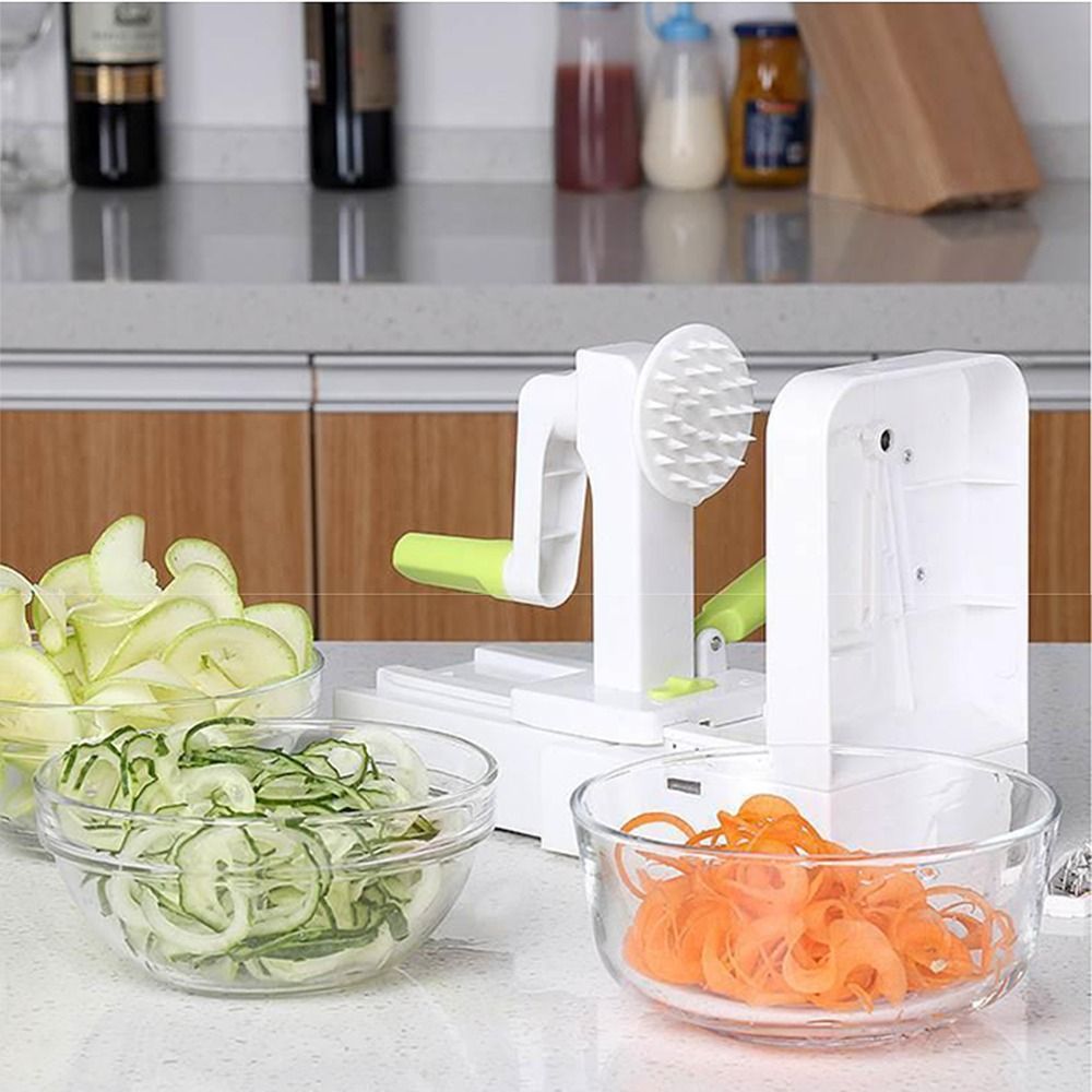 4날짜 스파이럴라이저 다기능 수동 핸드 크랭크 강판 접 - Spiralizer Vegetable Noodle 리뷰 및 가격