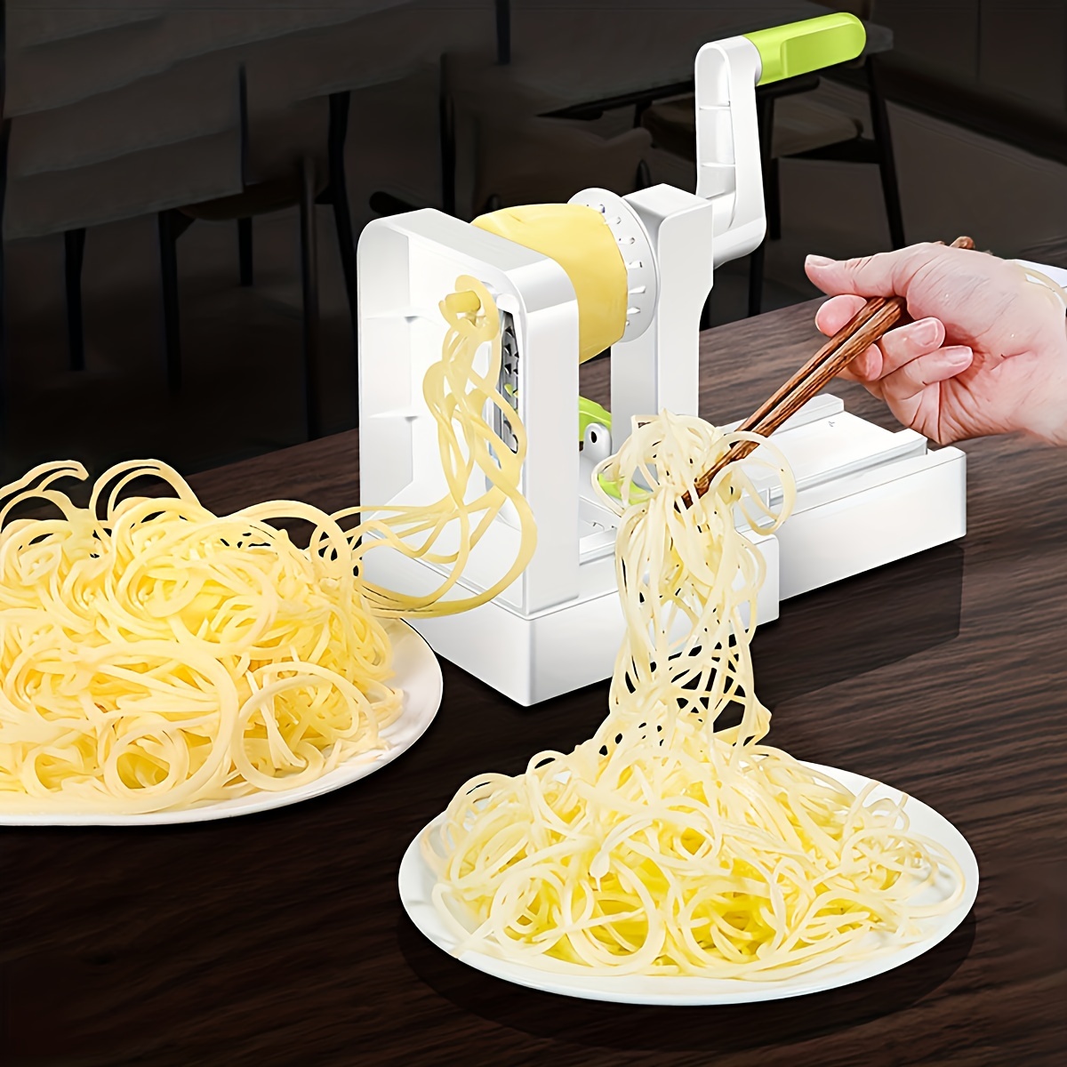 홈 워터폴 감자 슬라이서 감자 누들 메이커 스테인리스  - Spiralizer Vegetable Noodle 리뷰 및 가격