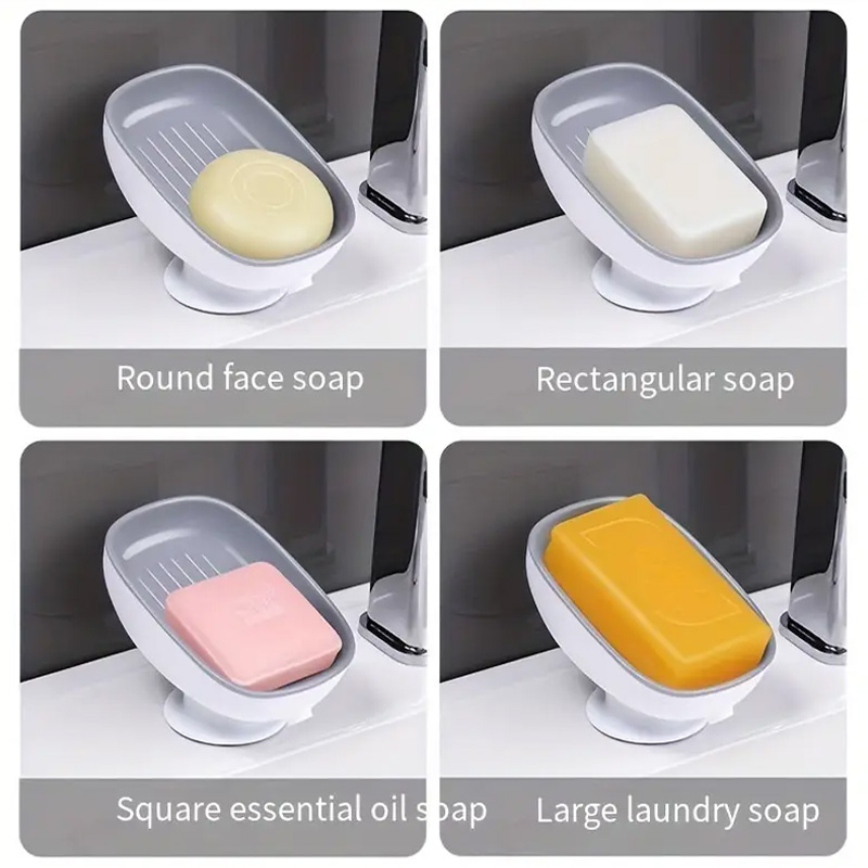 흡착식 비누 받침대 배수 가능, 녹 방지, 욕실, 주방 - Kitchen Gadgets Luxury 리뷰 및 가격