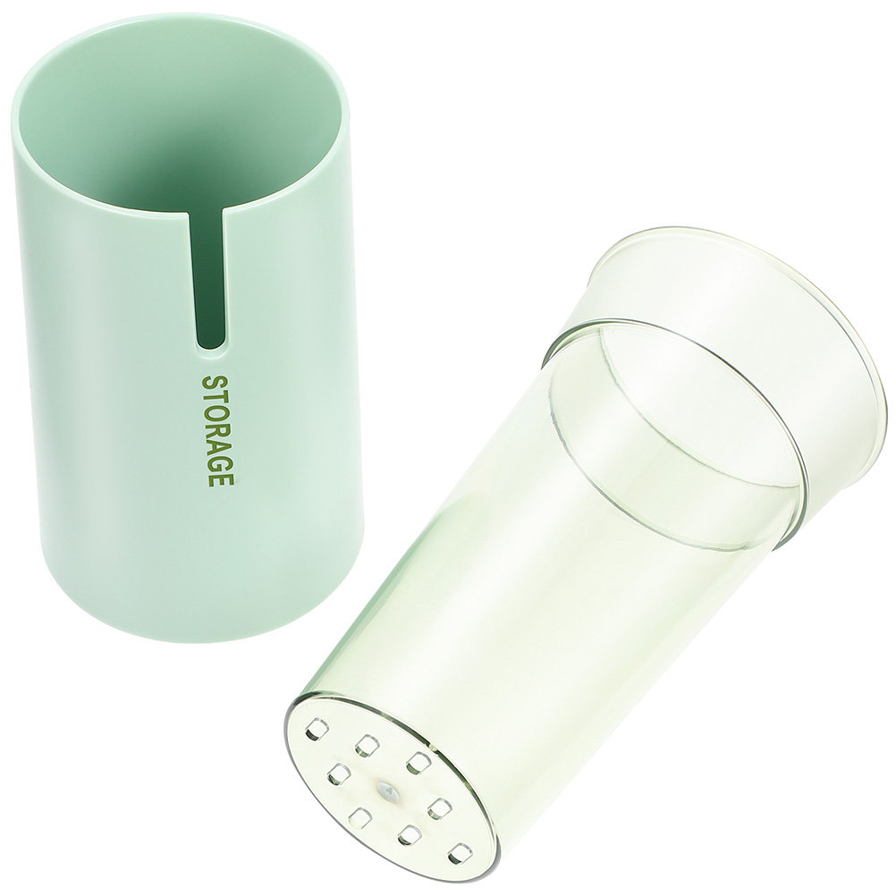 이중 레이어 젓가락 보관 튜브 주방 식기 정리대 배수구 - Kitchen Utensil Holder 리뷰 및 가격