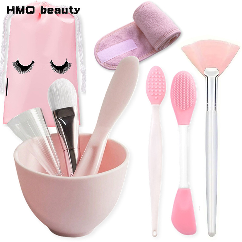 9개 세트 실리콘 페이스 마스크 믹싱 볼 세트 페이셜  - Silicone Spatula Set 리뷰 및 가격