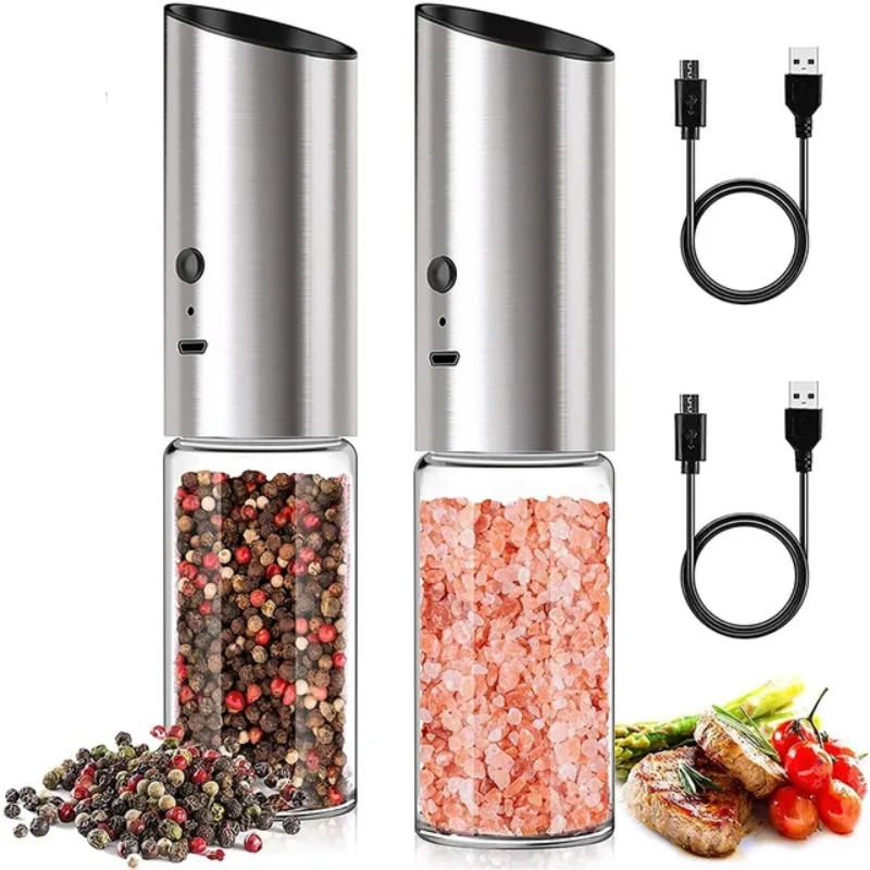 ZaiXiao 전기 소금과 후추 분쇄기 USB 충전식  - Kitchen Gadgets Smart 리뷰 및 가격