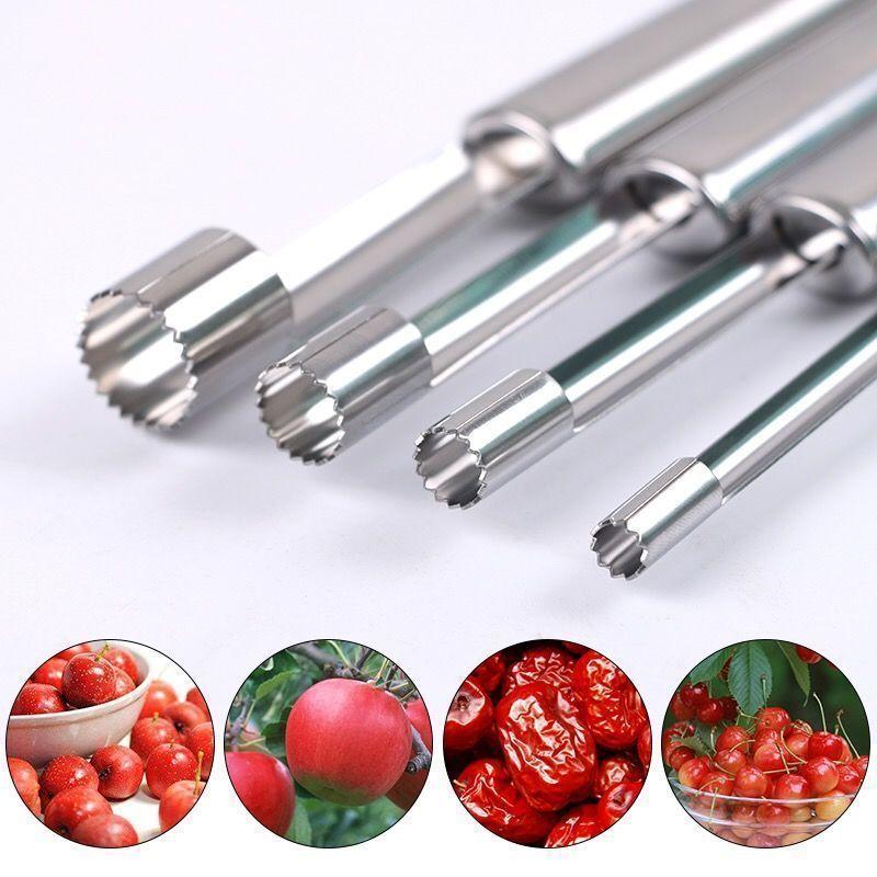 4pcs 과일 코어 제거기 커터 주방 도구 스테인레스  - Kitchen Gadgets Tools 리뷰 및 가격