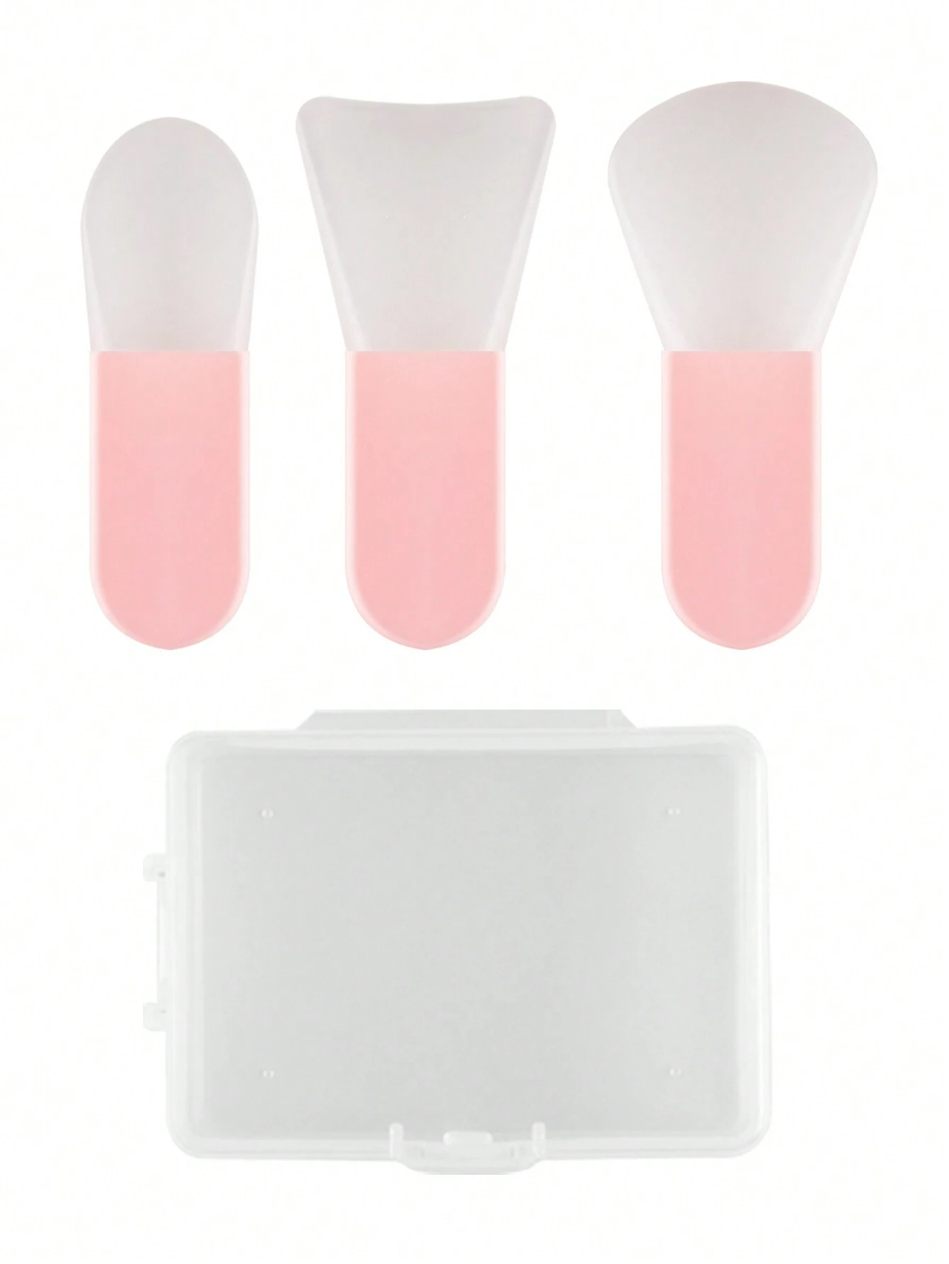 3개 마스크 어플리케이터 브러시 부드러운 실리콘 브러시 - Silicone Spatula Set 리뷰 및 가격