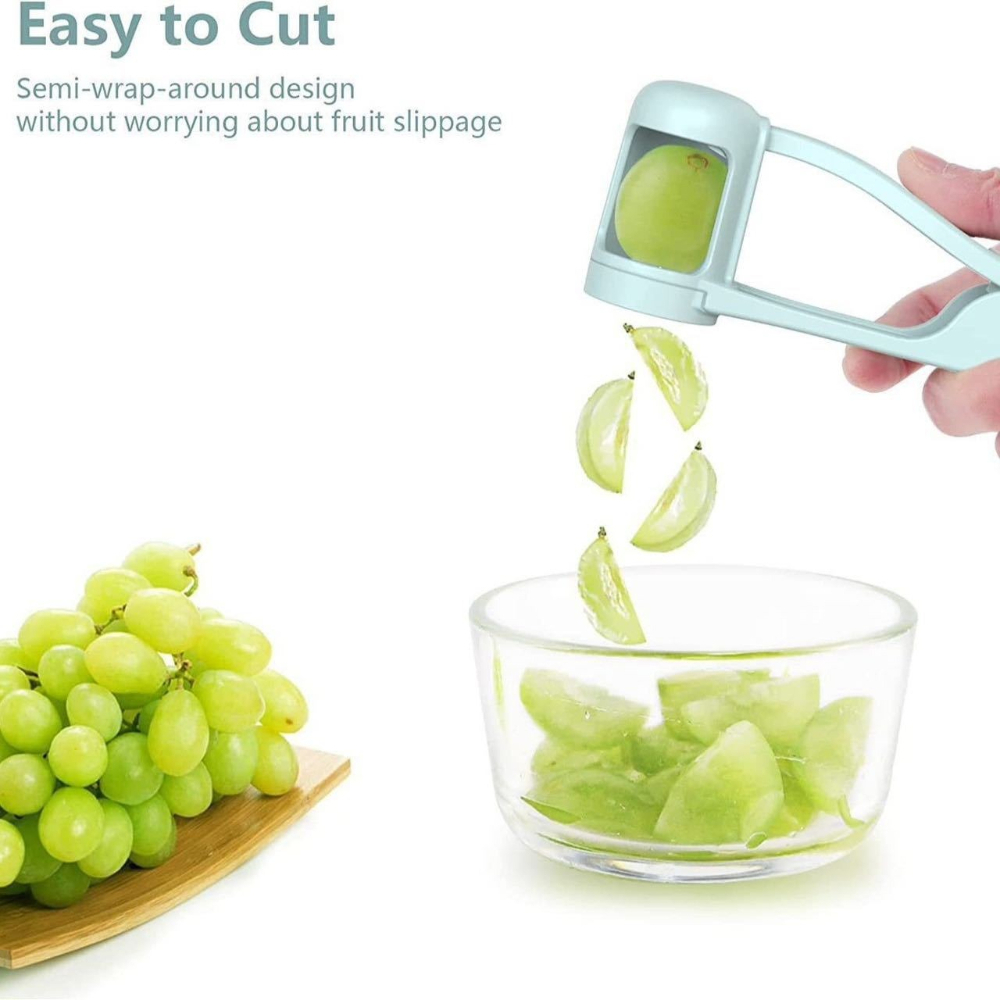 체리 토마토 포도 분할기 안전 과일 슬라이서 실용적인  - Kitchen Gadgets For Kids 리뷰 및 가격