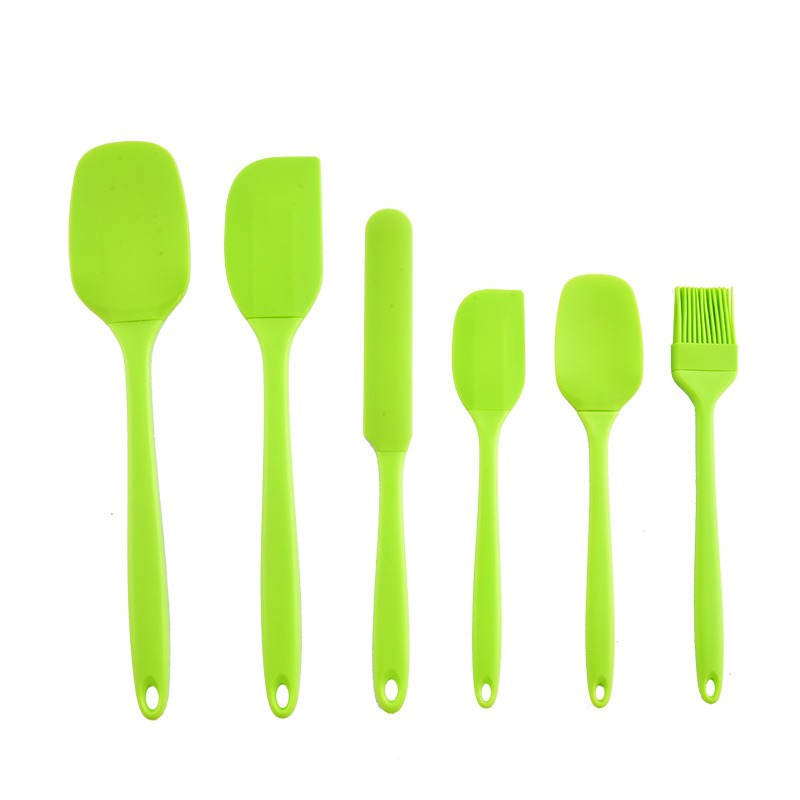 실리콘 주방용품 6종 세트, 크림 스크레이퍼, 스패출러 - Silicone Spatula Set 리뷰 및 가격
