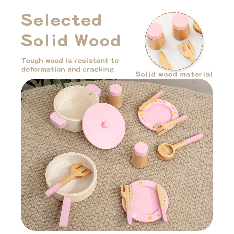 어린이용 원목 주방 놀이 세트, 냄비, 프라이팬, 조리 - Kitchen Gadgets For Kids 리뷰 및 가격