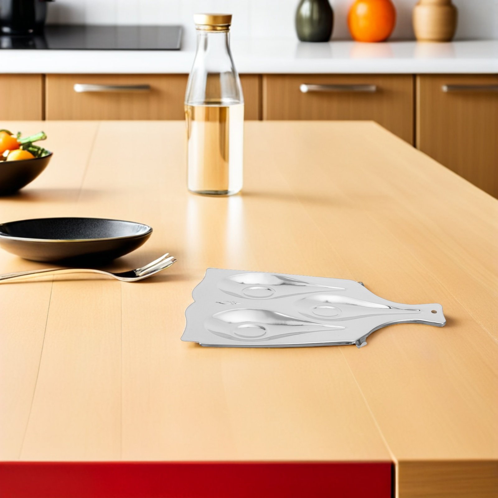 스테인리스 스틸 3칸 수저 받침대, 주방 조리대용 식기 - Kitchen Utensil Holder 리뷰 및 가격
