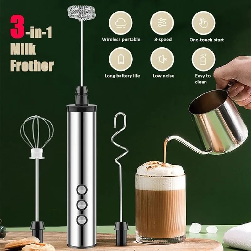 마그파이 3 in 1 핸드헬드 전동 우유 거품기 음료  - Milk Frother 리뷰 및 가격