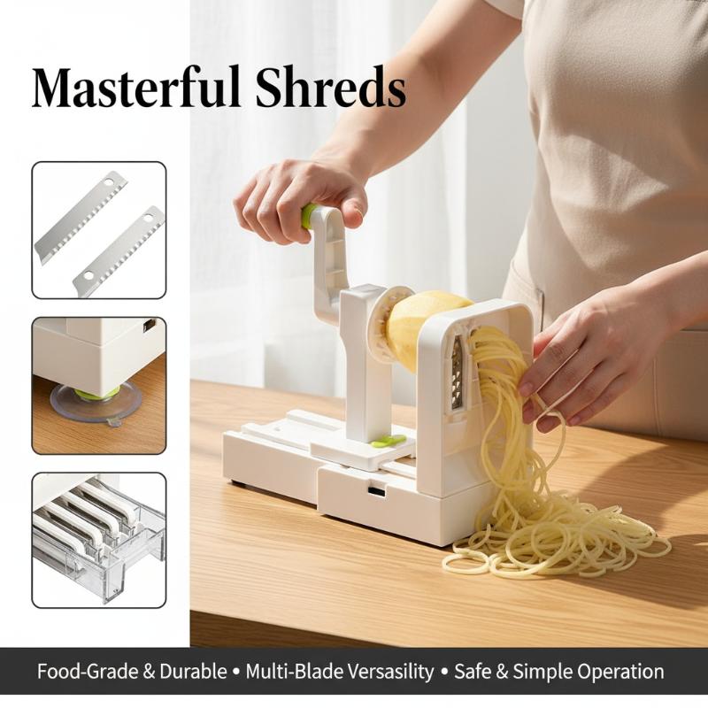 스테인리스 스틸 감자 국수 제조기 4-in-1 야채 스 - Spiralizer Vegetable Noodle 리뷰 및 가격