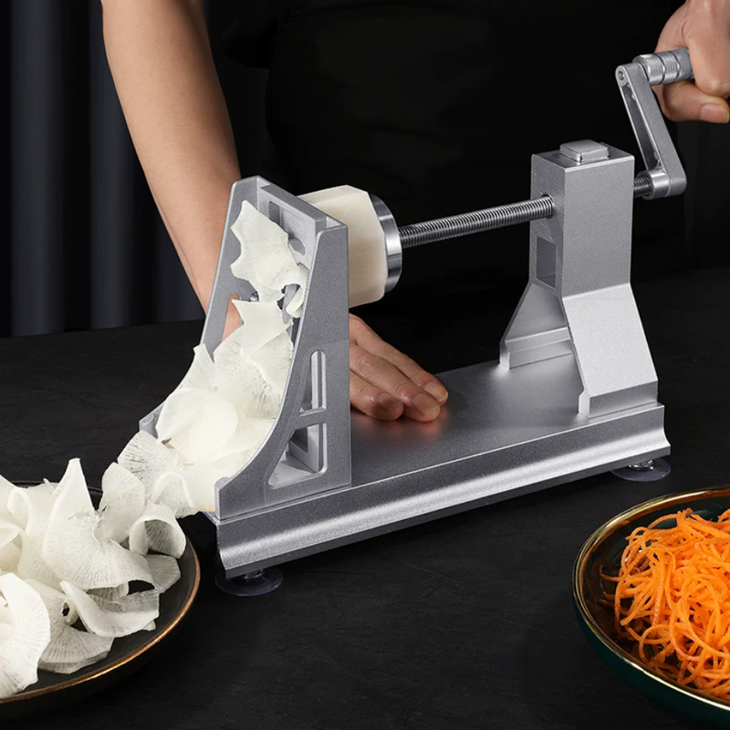 금속 야채 스파이럴라이저 3중날 감자 슬라이서 국수 및 - Spiralizer Vegetable Noodle 리뷰 및 가격
