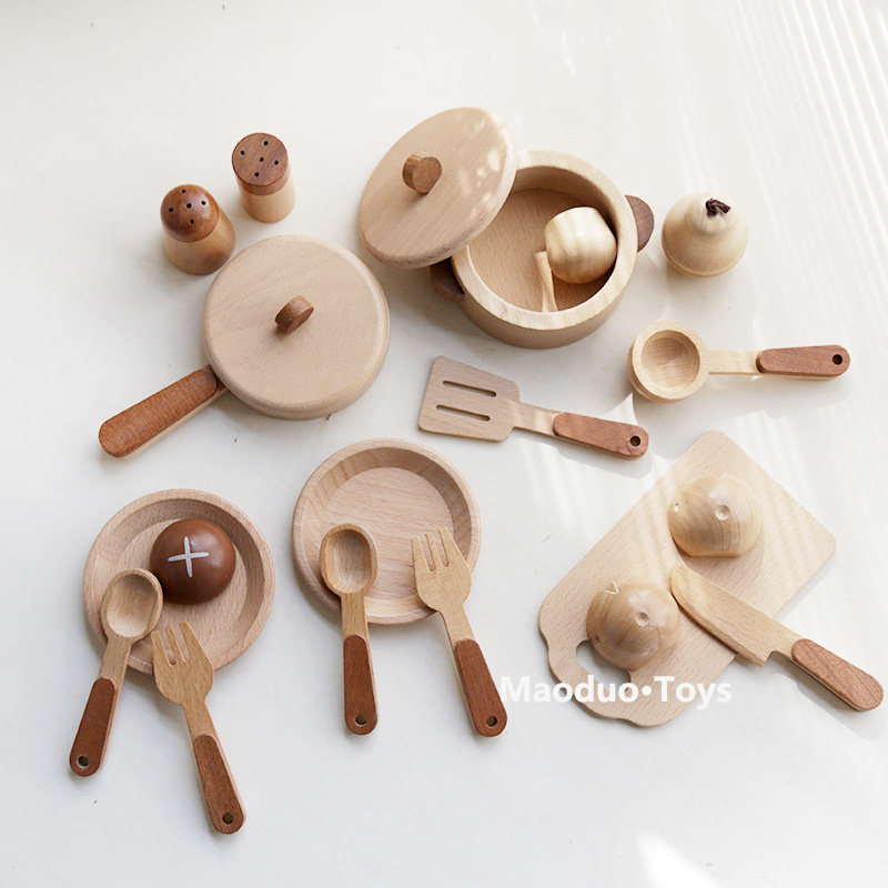 마오두오 토이즈 너도밤나무 어린이 주방 놀이세트 조리기 - Kitchen Gadgets For Kids 리뷰 및 가격