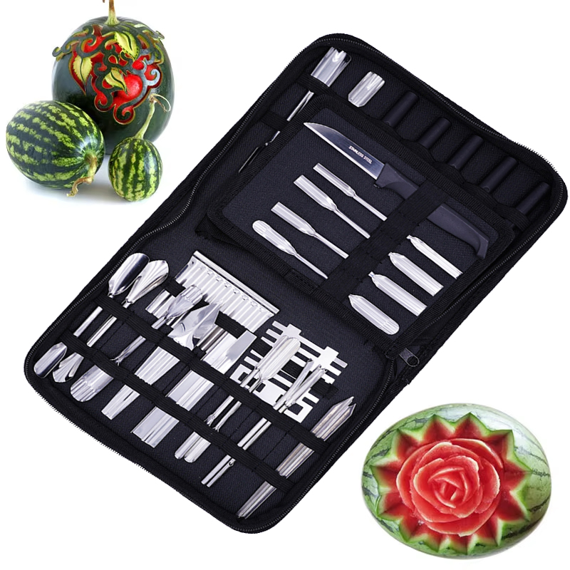 46 개/대 야채 과일 요리 조각 도구 내구성 스테인레 - Kitchen Gadgets Smart 리뷰 및 가격