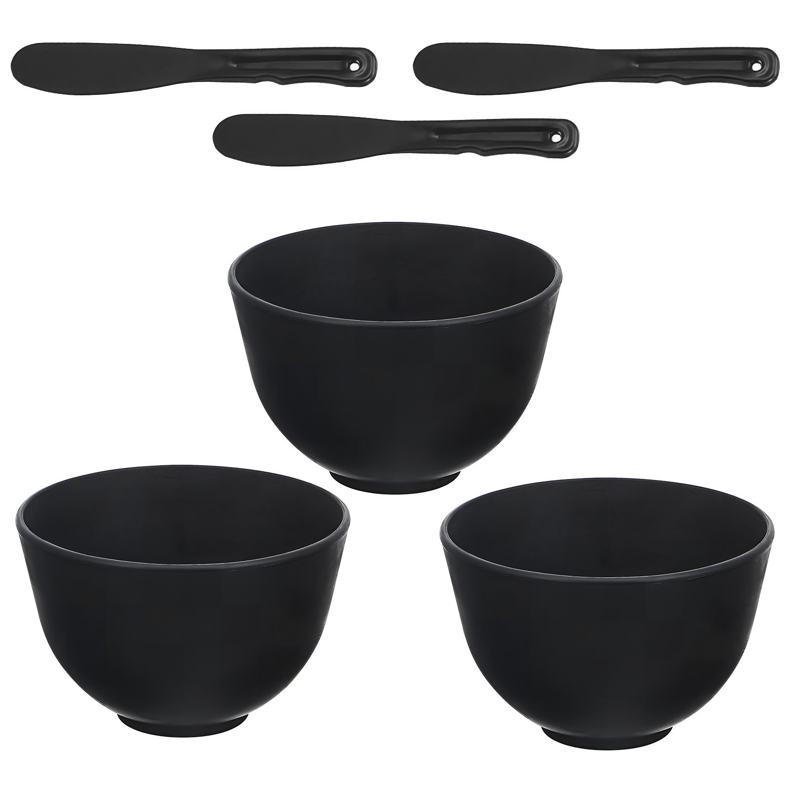 인체공학적 평면 스파츌라가 포함된 실리콘 페이셜 마스크 - Silicone Spatula Set 리뷰 및 가격