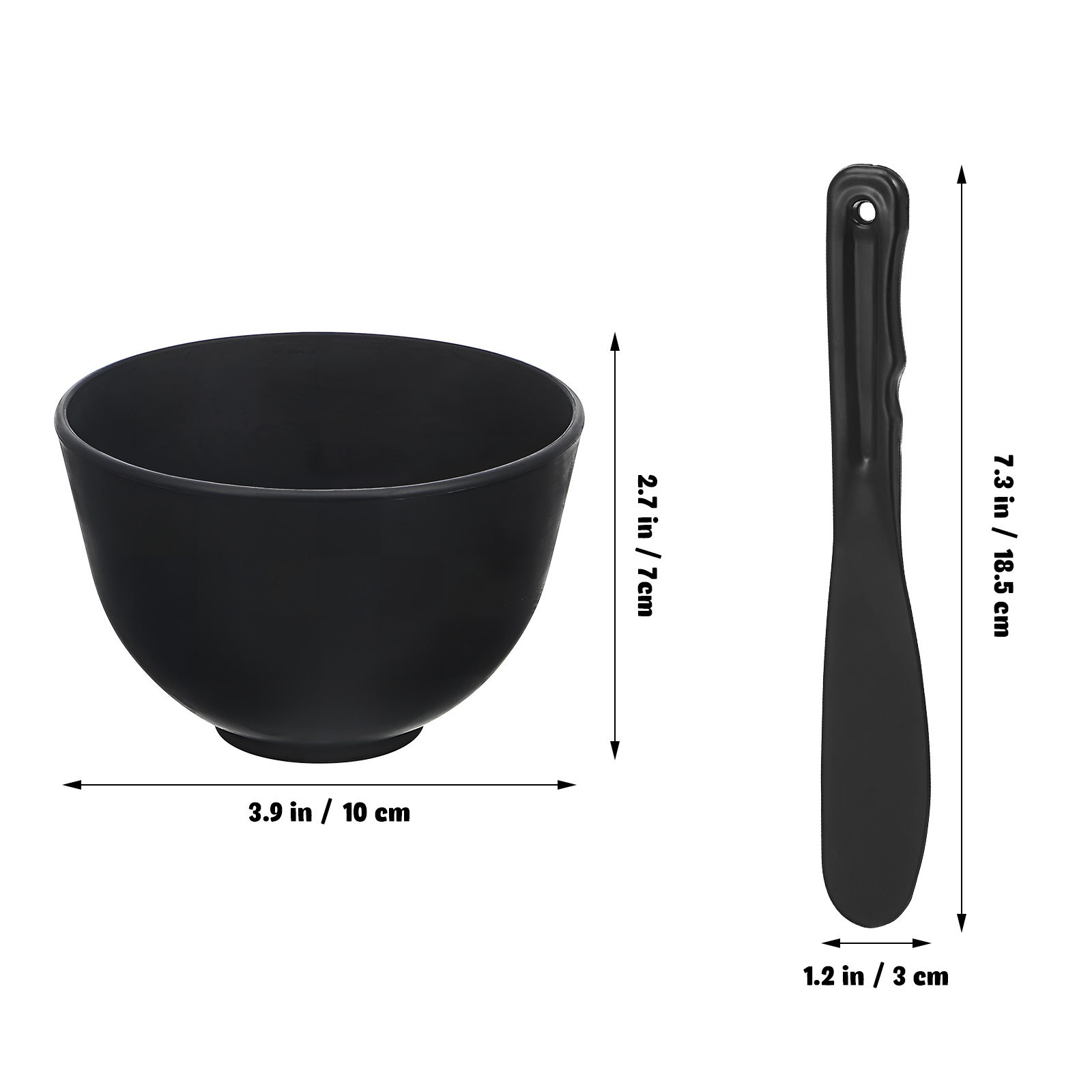 인체공학적 평면 스파츌라가 포함된 실리콘 페이셜 마스크 - Silicone Spatula Set 리뷰 및 가격
