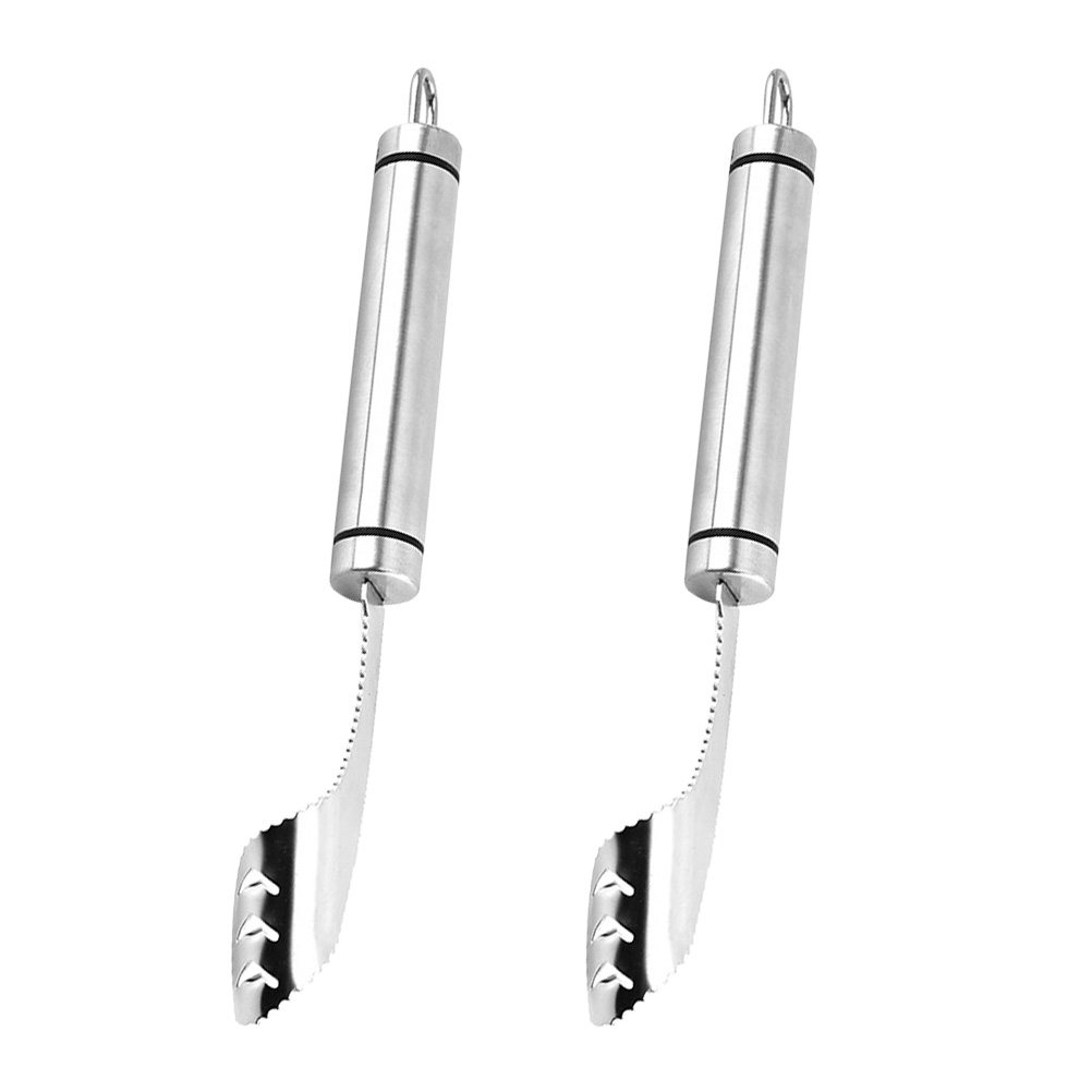 2개 스테인리스 스틸 칠리 코어러 제거기 톱니형 고추  - Kitchen Gadgets Tools 리뷰 및 가격