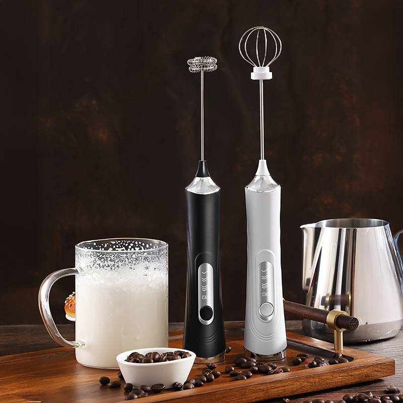 무선 전기 우유 거품기 및 계란 거품기, 타입-C 3단 - Milk Frother 리뷰 및 가격