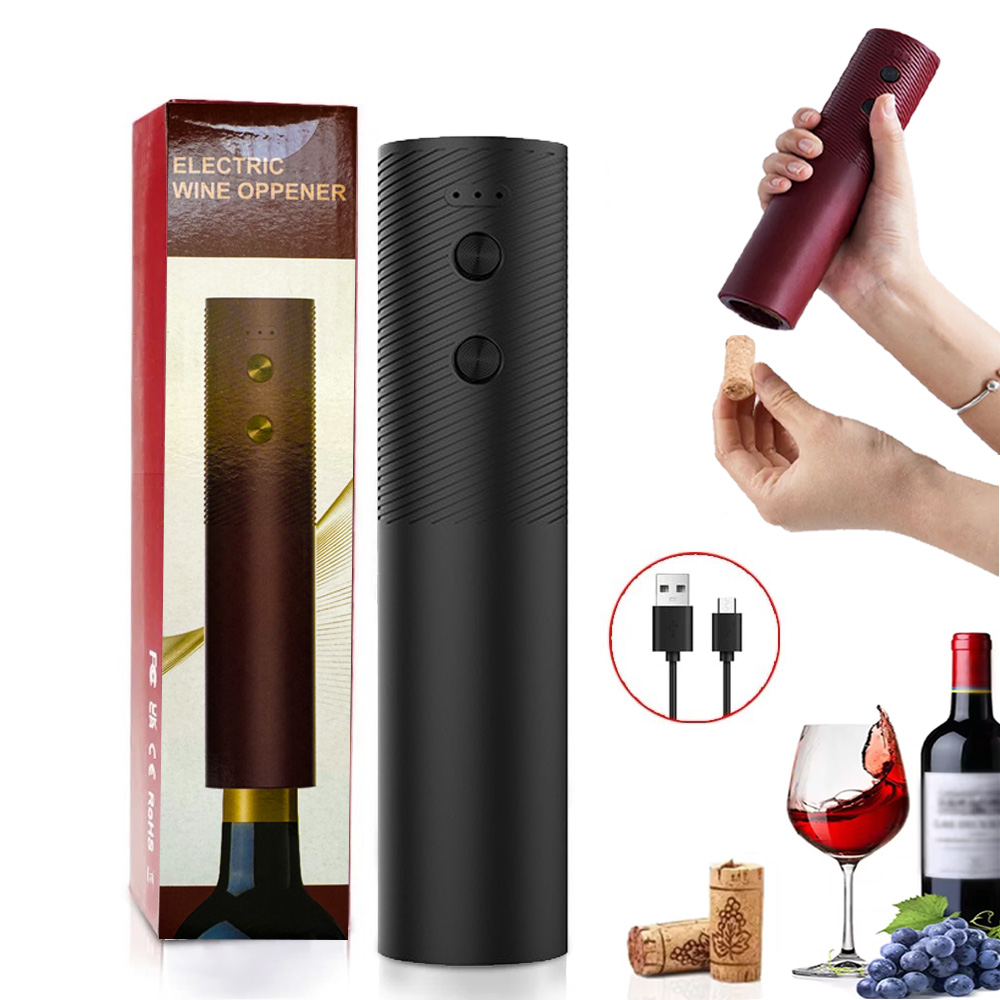 전기 와인 오프너 자동 레드 와인 코르크 따개 충전식  - Kitchen Gadgets Smart 리뷰 및 가격