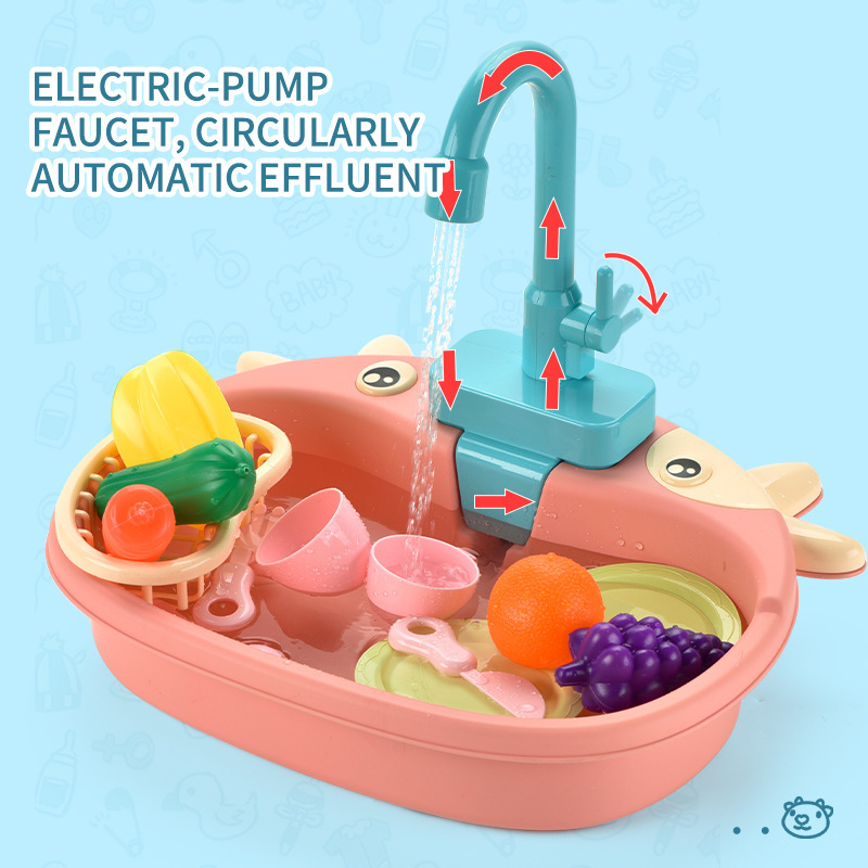 어린이 주방 싱크대 장난감 시뮬레이션 전기 식기세척기  - Kitchen Gadgets For Kids 리뷰 및 가격
