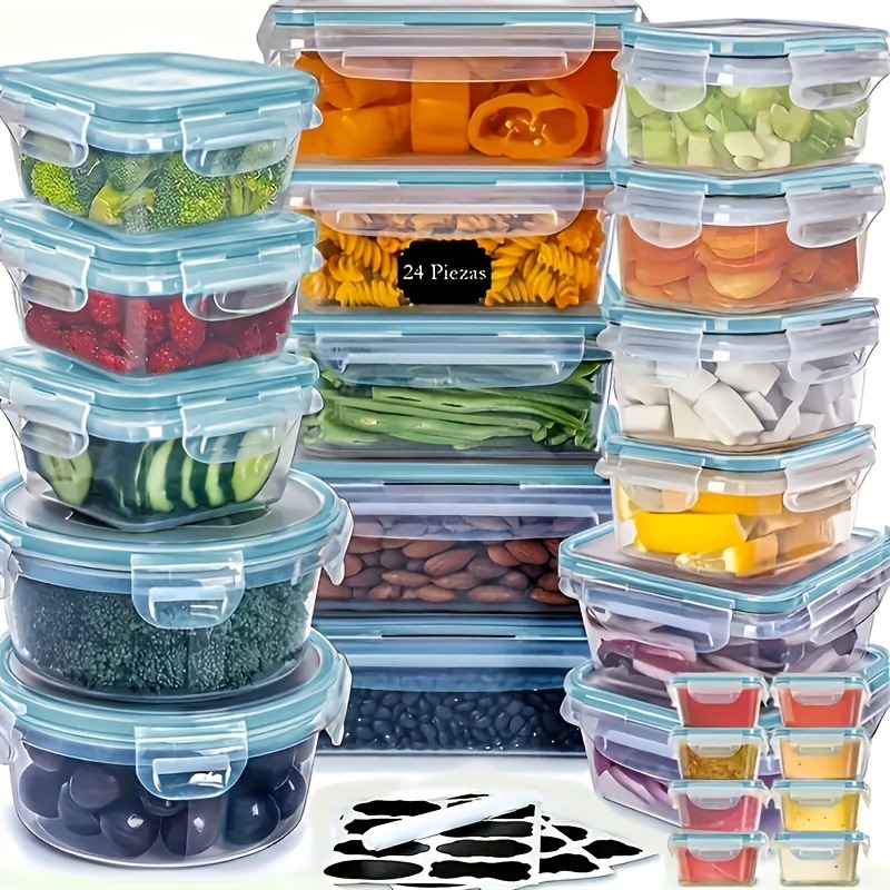48개 BPA 프리 식품 보관 세트 – 주방, 식료품  - Kitchen Gadgets Organizer 리뷰 및 가격