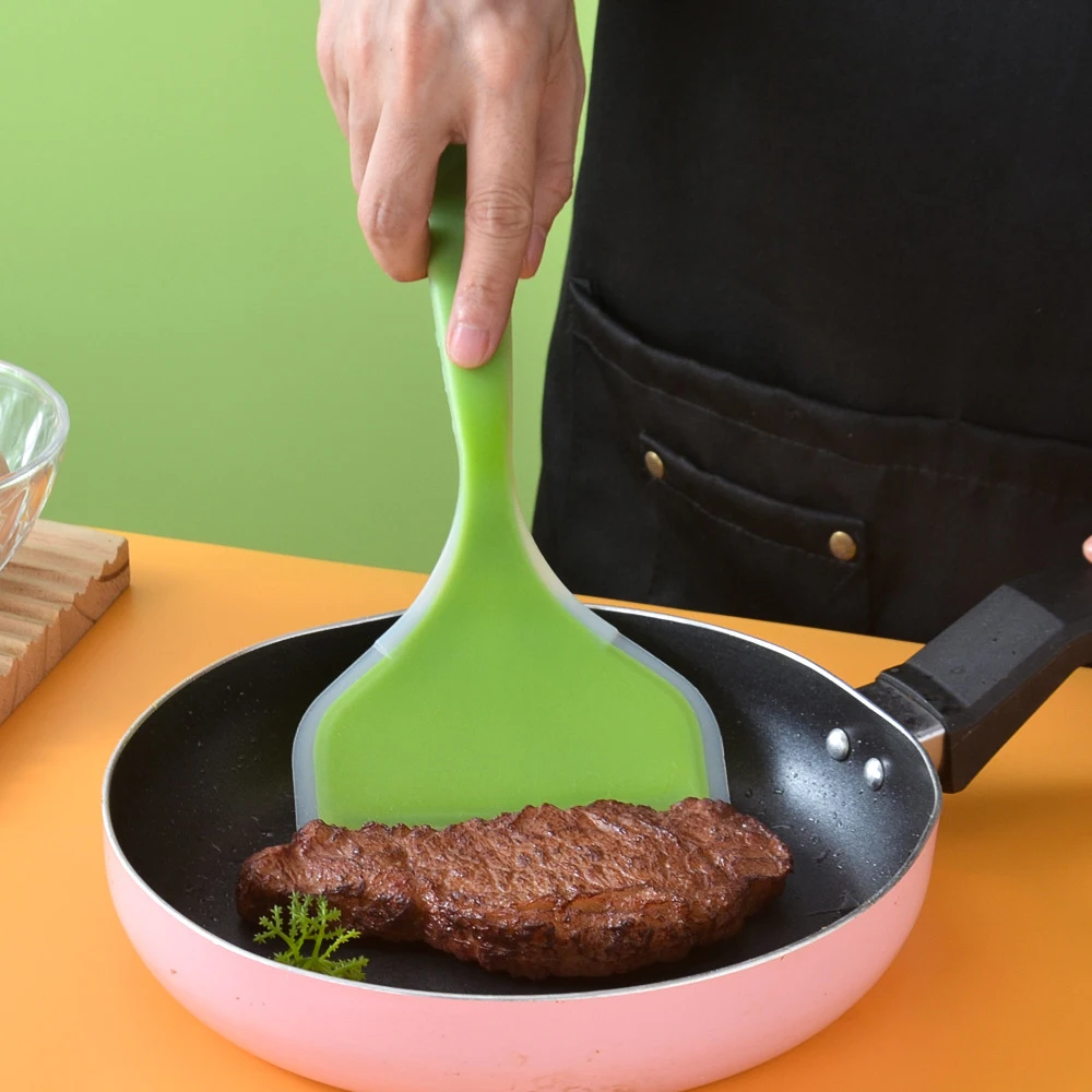 1PC 실리콘 주걱 넓은 입 비 스틱 스크레이퍼 스테이 - Silicone Spatula Set 리뷰 및 가격