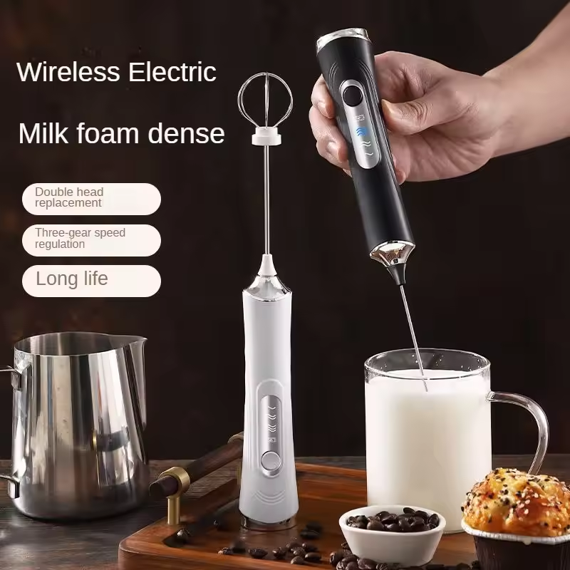 USB 전기 우유 거품기 휴대용 우유 커피 머신 3단  - Milk Frother 리뷰 및 가격